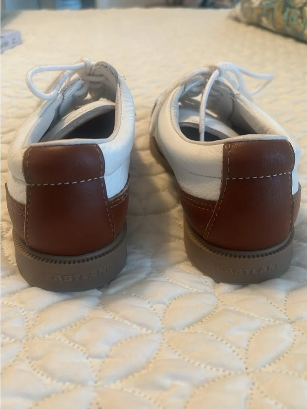 Pebble Beach Golf Polo (M), Adidas Cap, Eastland Golf Shoes 9M Golf Bundle